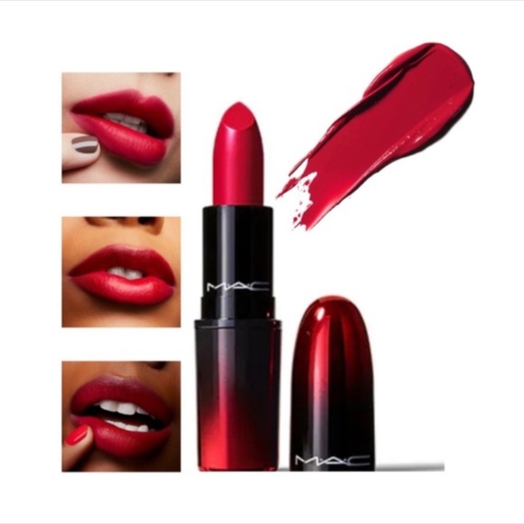 MAC Lipstick Bundle of 3 in La Femme 410, Joie de Vivre 415 & Give me Fever 428 - Picture 2 of 16